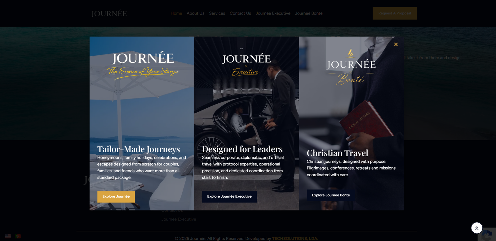 Website da JOURNÉE