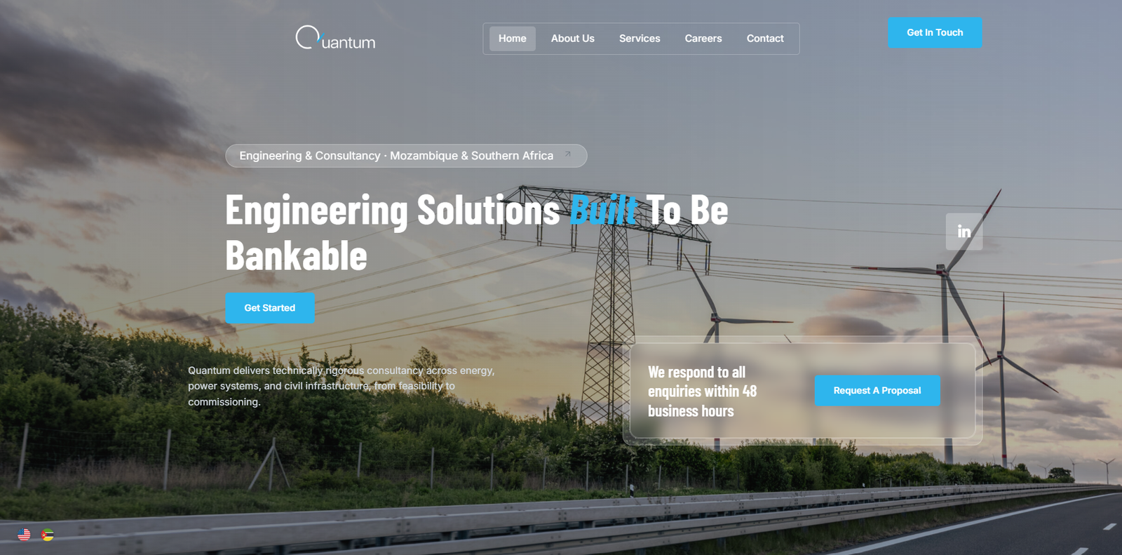 Website da Quantum