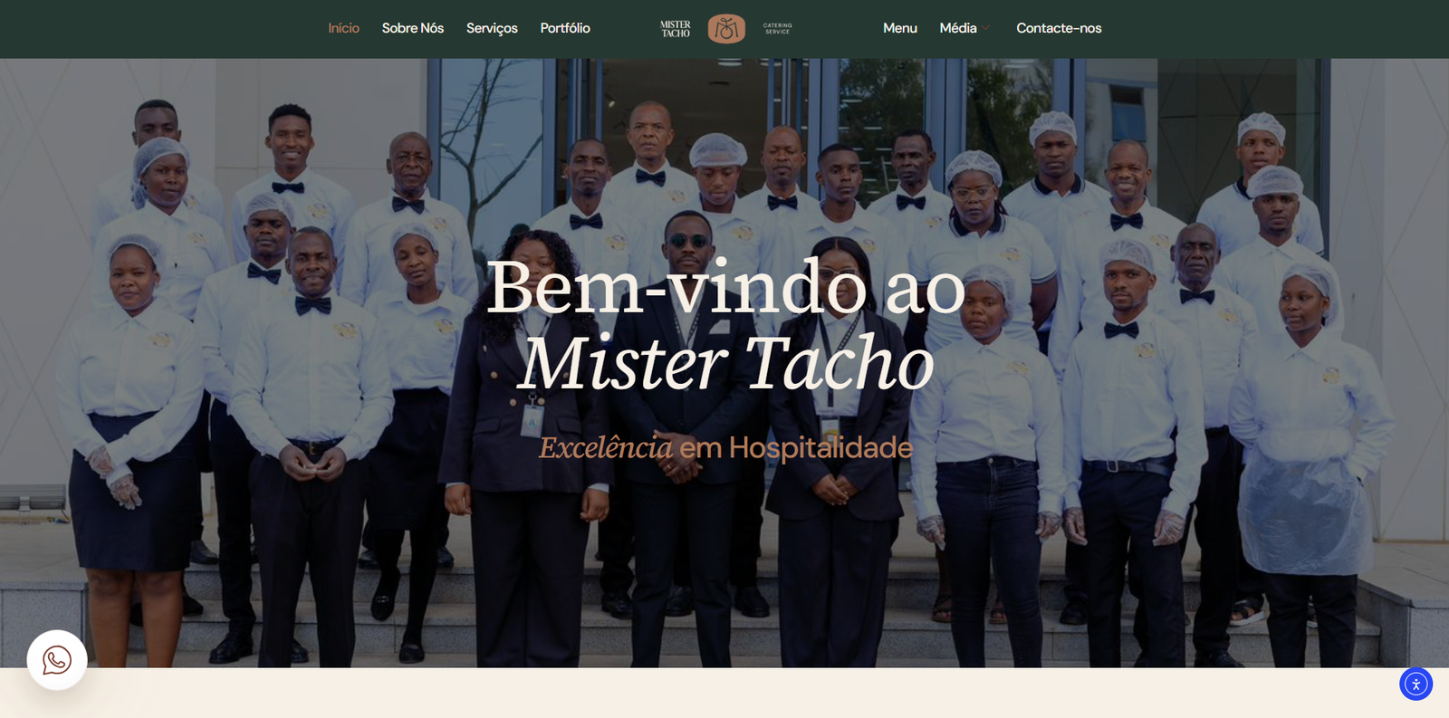 Mr. Tacho - Página inicial