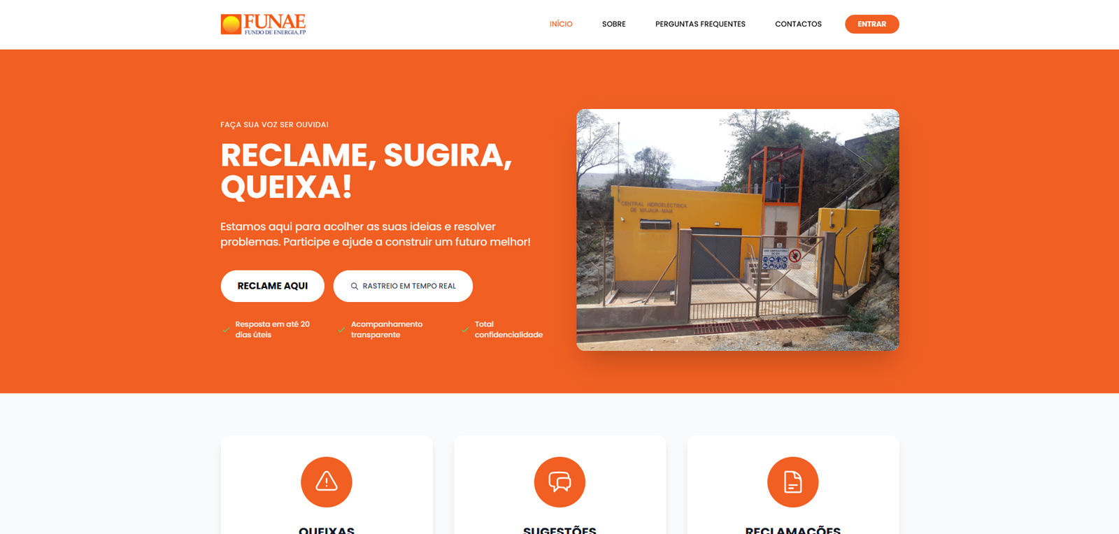 FUNAE - Complaint Management System